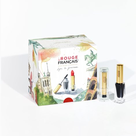 Coffret Lyon la Généreuse : Rouge à lèvres Alizarine, Mascara