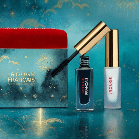 Trousses maquillage yeux noël édition limitée mascara noir cils soin bio, vegan, fabriqué en France